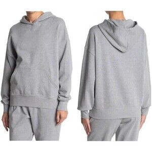 NWT $110 We Wore What Oversized Hoodie, Heather Gray, Size S